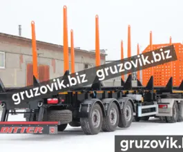 Полуприцеп-сортиментовоз Bitter Сортиментовоз-лесовоз 2020 года новый фото 2