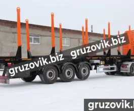 Полуприцеп-сортиментовоз Bitter Сортиментовоз-лесовоз 2020 года новый фото 3
