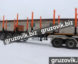 Полуприцеп-сортиментовоз Bitter Сортиментовоз-лесовоз 2020 года новый фото 4
