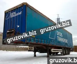 Шторный полуприцеп Krone SDP 27 2003 года б/у