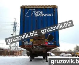 Шторный полуприцеп Krone SDP 27 2003 года б/у фото 2