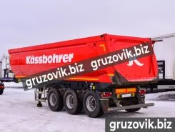 Самосвальный полуприцеп Kassbohrer DL 2017 года б/у фото 4