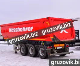 Самосвальный полуприцеп Kassbohrer DL 2017 года б/у фото 4