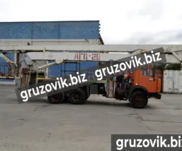 Автовышка Автовышка  Камаз 5321 2001 года б/у фото 4