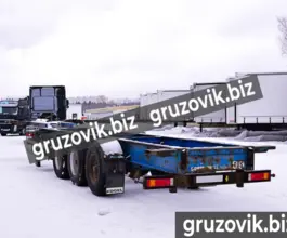 Полуприцеп-контейнеровоз Новтрак SW 240 2004 года б/у фото 4