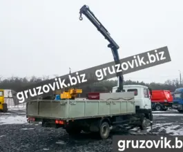 Самопогрузчик МАЗ 4370 с КМУ HIAB 099 CLX 2007 года б/у фото 4