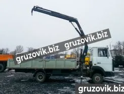Самопогрузчик МАЗ 4370 с КМУ HIAB 099 CLX 2007 года б/у фото 3