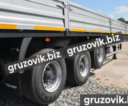 Бортовой Новый бортовой полуприцеп тонар-97461 (13,6 м) 2019 года б/у