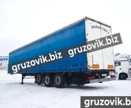 Шторный полуприцеп Krone SDP27 2005 года б/у фото 4