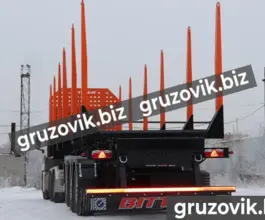 Полуприцеп-сортиментовоз Bitter лесовоз 2020 года новый фото 5