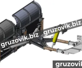 Снегоочиститель отвал-бабочка ко-7 2019 года новый фото 2