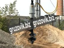 Буровая установка Гидровращатель для экскаватора-погрузчика 2019 года б/у фото 2