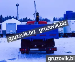 Самопогрузчик Камаз 43253 с КМУ ShinMaywa CD300 2011 года б/у фото 5