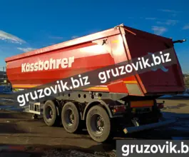 Самосвальный полуприцеп Kassbohrer DL 2016 года б/у фото 5