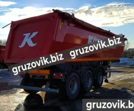 Самосвальный полуприцеп Kassbohrer DL 2016 года б/у фото 3