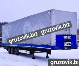 Шторный полуприцеп Бортовой П-образный полуприцеп Krone SD 2011 г/в 2011 года б/у