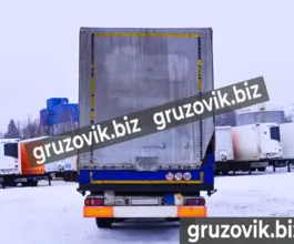 Шторный полуприцеп Бортовой П-образный полуприцеп Krone SD 2011 г/в 2011 года б/у фото 5