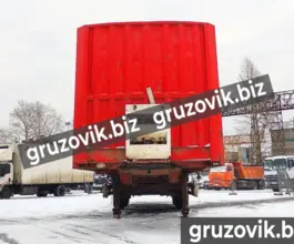 Полуприцеп-сортиментовоз Krone SDP27 2000 года б/у фото 2