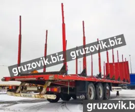 Полуприцеп-сортиментовоз Krone SDP27 2000 года б/у фото 4