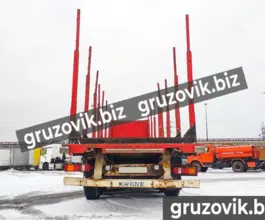 Полуприцеп-сортиментовоз Krone SDP27 2000 года б/у фото 5