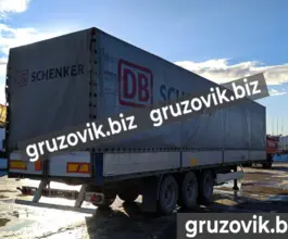 Шторный полуприцеп Krone sdp27 2007 года б/у