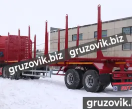 Полуприцеп-сортиментовоз Bitter Сортиментовоз-лесовоз 2020 года новый фото 3