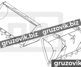 Ковш Ковш для телескопического погрузчика Merlo 2019 года б/у фото 2