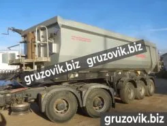 Самосвальный полуприцеп Grunwald 9453 2012 года б/у фото 2