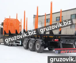 Полуприцеп-сортиментовоз Bitter лесовоз 2020 года новый фото 4