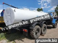 Пищевая автоцистерна АЦПТ АЦПТ 10 м3  Урал 4320 2008 года б/у фото 3