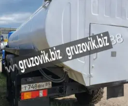 Пищевая автоцистерна АЦПТ АЦПТ 10 м3  Урал 4320 2008 года б/у фото 4