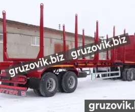 Полуприцеп-сортиментовоз Bitter Сортиментовоз-лесовоз 2020 года новый фото 2