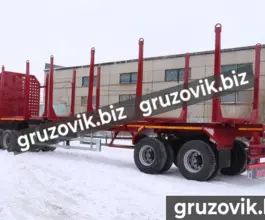 Полуприцеп-сортиментовоз Bitter Сортиментовоз-лесовоз 2020 года новый фото 3