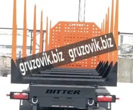 Полуприцеп-сортиментовоз BITTER сортиментовоз лесовоз 2020 года новый фото 4