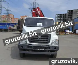Самопогрузчик ГАЗ Газель Next с КМУ Unic 2019 года б/у фото 2