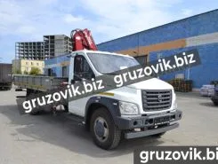 Самопогрузчик ГАЗ Газель Next с КМУ Unic 2019 года б/у фото 3