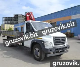 Самопогрузчик ГАЗ Газель Next с КМУ Unic 2019 года б/у фото 3