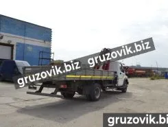 Самопогрузчик ГАЗ Газель Next с КМУ Unic 2019 года б/у фото 5