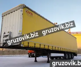 Шторный полуприцеп Krone SD TIR 2013 года б/у