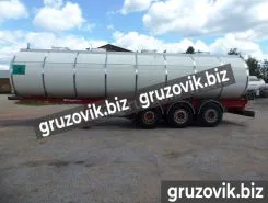 Полуприцеп-цистерна пищевая ППЦПТ 32 м3  Menci  2008 года б/у фото 2