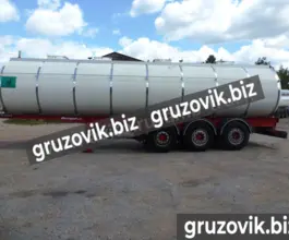 Полуприцеп-цистерна пищевая ППЦПТ 32 м3  Menci  2008 года б/у фото 2