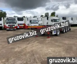 Полуприцеп-контейнеровоз Meusburger Новтрак 2020 года новый фото 2