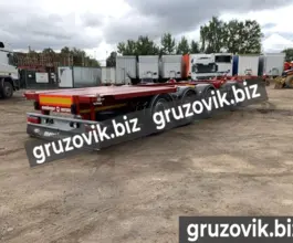 Полуприцеп-контейнеровоз Meusburger Новтрак 2020 года новый фото 4