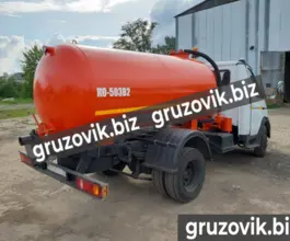 Вакуумная автоцистерна МВ 3.75 м3  Валдай 2019 года новый фото 5