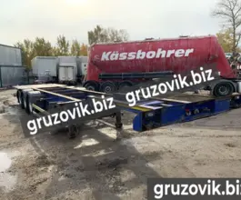 Полуприцеп-контейнеровоз Meusburger Meusburger 2012 года б/у фото 2