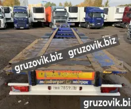 Полуприцеп-контейнеровоз Meusburger Meusburger 2012 года б/у фото 4