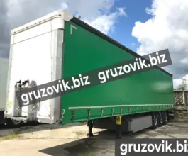 Шторный полуприцеп Schmitz CARGOBULL SCB*S3T 2016 года б/у фото 2