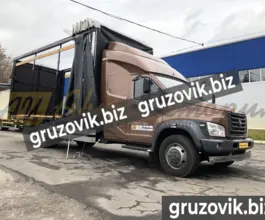 Тентованный грузовик Тентованный грузовик  ГАЗ 2019 года б/у фото 4