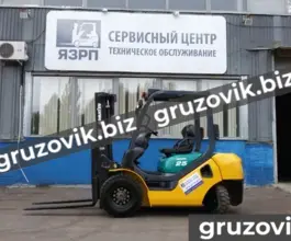 Вилочный погрузчик Komatsu FG25T-16 2006 года б/у фото 2