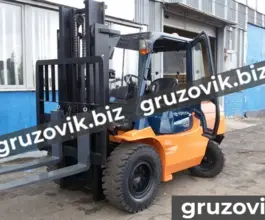 Вилочный погрузчик TOYOTA 02-7FD45 2008 года б/у фото 3
